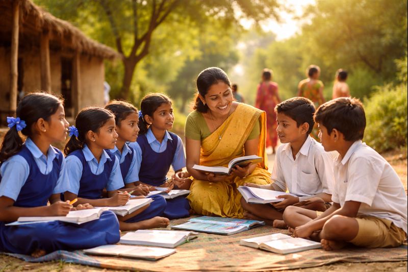 Aadhar Education Services: Building Strong Foundations for Rural Children